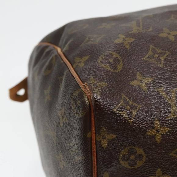 LOUIS VUITTON Monogram Speedy 35 Hand Bag M41524 LV Auth 92351 - Picture 9 of 16